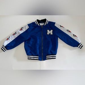 Mickey Mouse Bomber Jacket Size 4T
